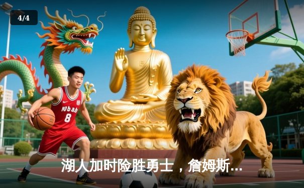 湖人加时险胜勇士，詹姆斯三双库里空砍40分，系列赛战至2比2平 - 4